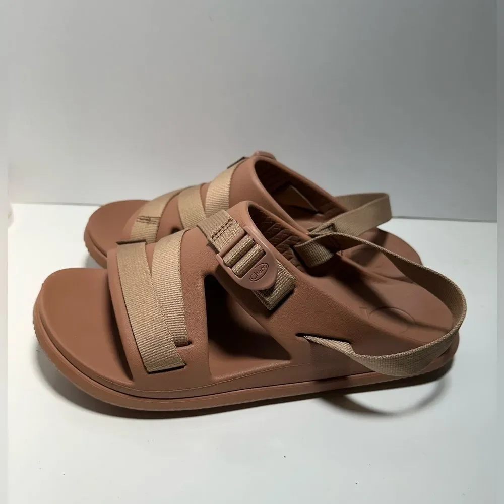 Chaco Chillos Sandals Tan Adjustable Strappy Women’s Size 10 - Picture 5 of 12
